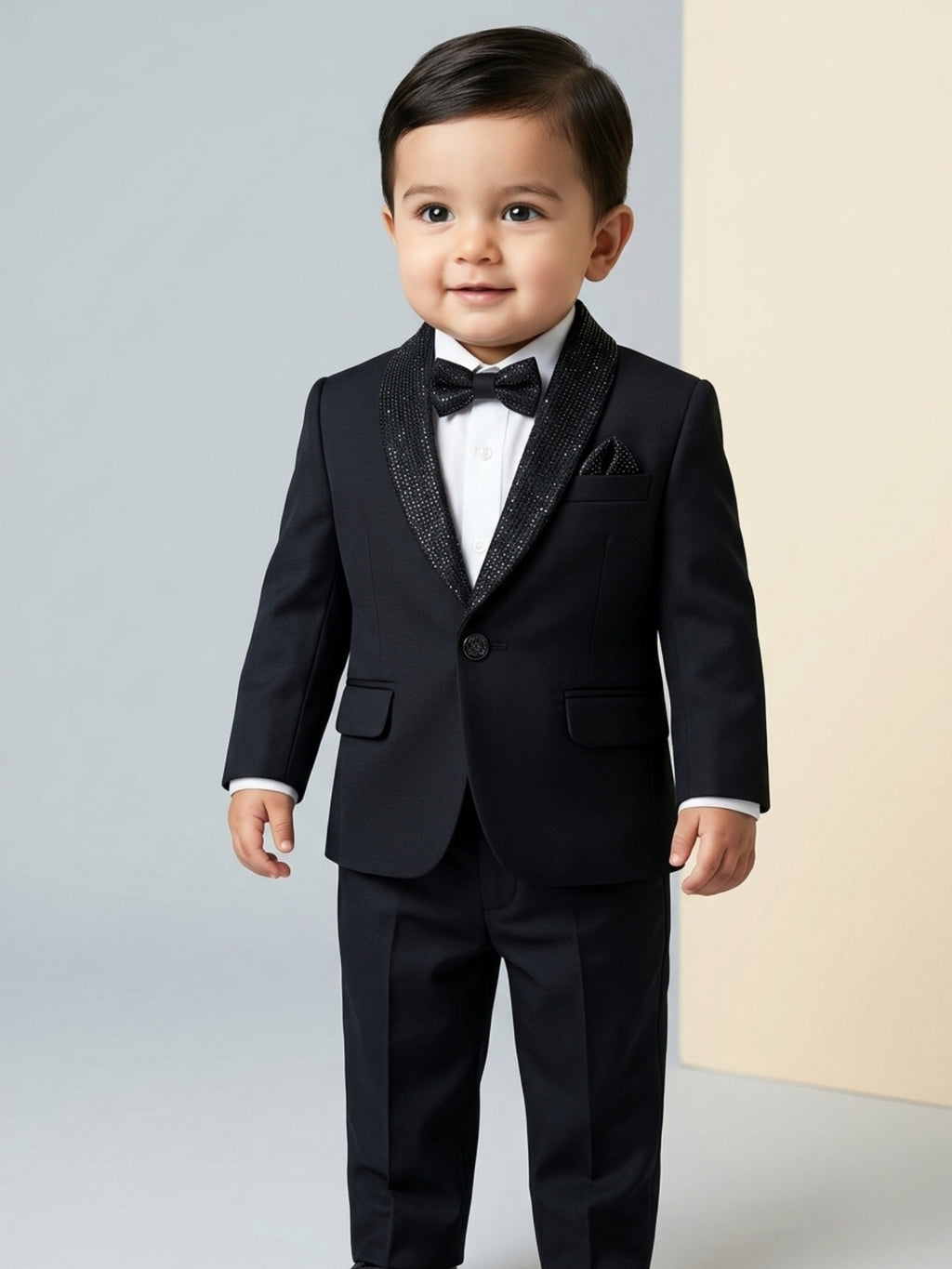 Blush Pink Premium Partywear Baby Boy Suit Set